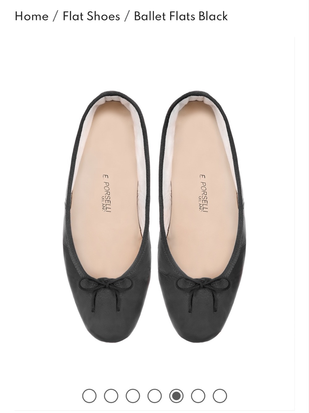 ISO! DO NOT BUY! Porselli ballet flats size 39!